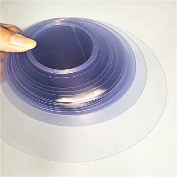 Folhas de filmes plásticos de PVC transparente para uso alimentar