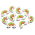 Leuke Flat Back Kleurrijke Cloud Resin Cabochons Versieringen Voor Scrapbooking Ambachten DIY Haarelastiekjes Centra Accessoires