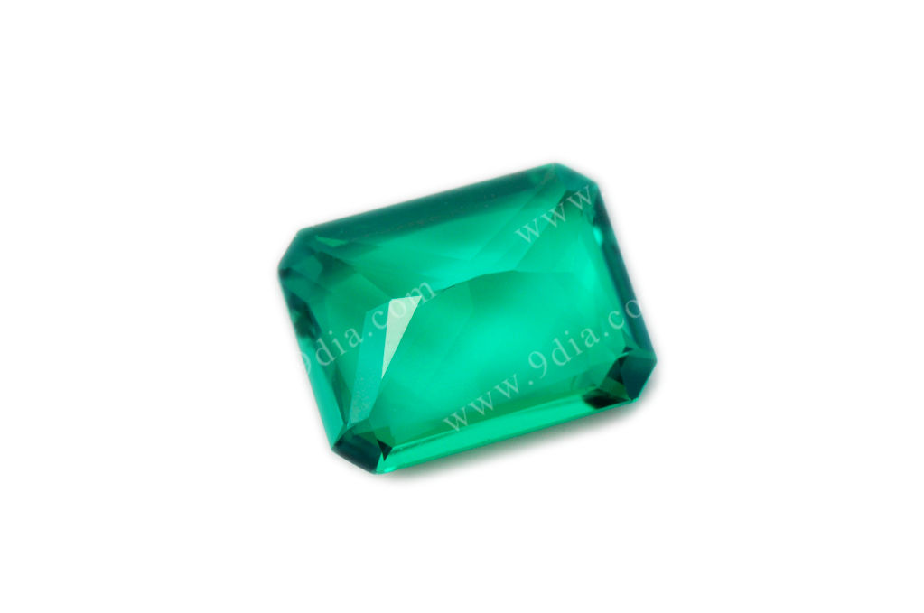 Wholesale Good Quality Loose Gemstone for Jewelry Nano crystal Emerald Lab Created Emeralds