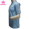 T-shirt polo poliester mesh poliester lelaki