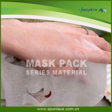 cupro spunlace nonwoven fabric for Transparent mask pack