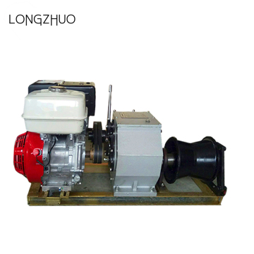 Fast Gasoline Engine Powered Winch