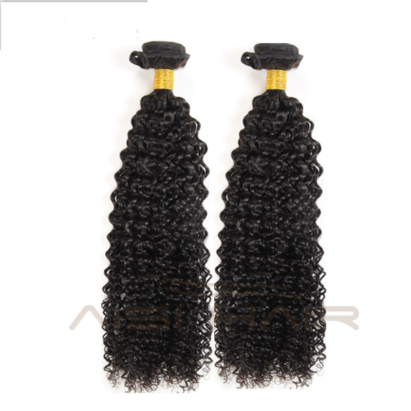 Aisi Hair 100% Brazilian Human Hair Bundles Afro Curly Unprocessed virgin Human Hair Weave Extension for Black Women