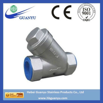 Stailess Steel Y Spring Non Return Valves / Check Valves