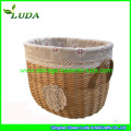 Luda Rattan artesanais cestas de palha