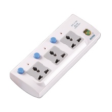 3 Way India Power Strip with Reel Cable