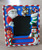 Bulk 3d rubber christmas picture frame