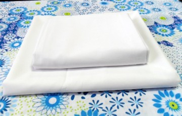 T/c fabric cloth white 110x76 63