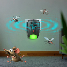 AOSION? Ultrasonic Pest Repeller With Night Light AN-A836