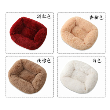 cuccia per lettiera quadrata in peluche