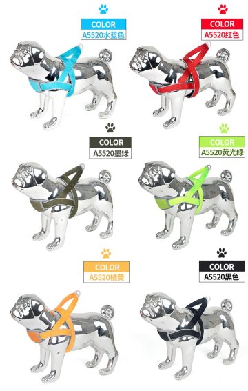 6 colors harness for dogs