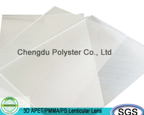 75lpi PET 3d plastic lenticular lens sheets