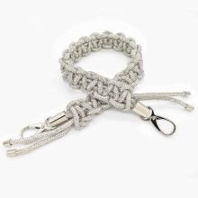 Custom Luxury Crystal Handbag Straps: Replaceable Rhinestone Shoulder Straps