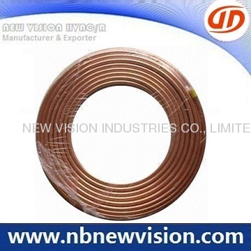 Hvac Inner Grooved Copper Coil 