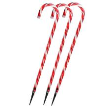 Wholesale Light Up Candy Cane Outdoor Christmas Pathway Markers