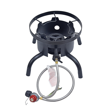 Universal high pressure output single burner