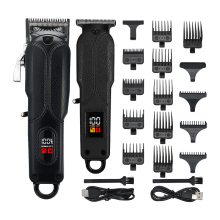 Stainless Steel Blade USB Charging Professional Hair Trimmer Beard Clipper