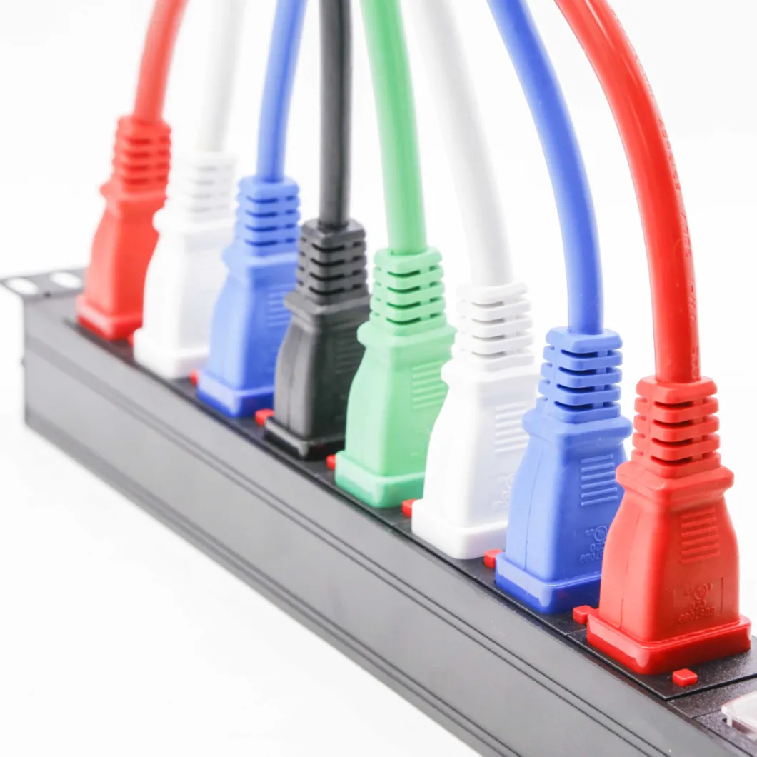 Universal Series Rack Mounted PDU Strip 8 Ways