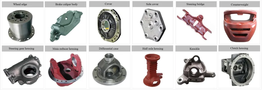 Factory Custom Investment Casting Parts with CNC Machining for Heavy Truck Brake Drum Disc