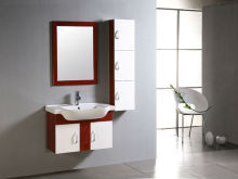 Wall Mounted Modern Asian Style Bathroom Vanity