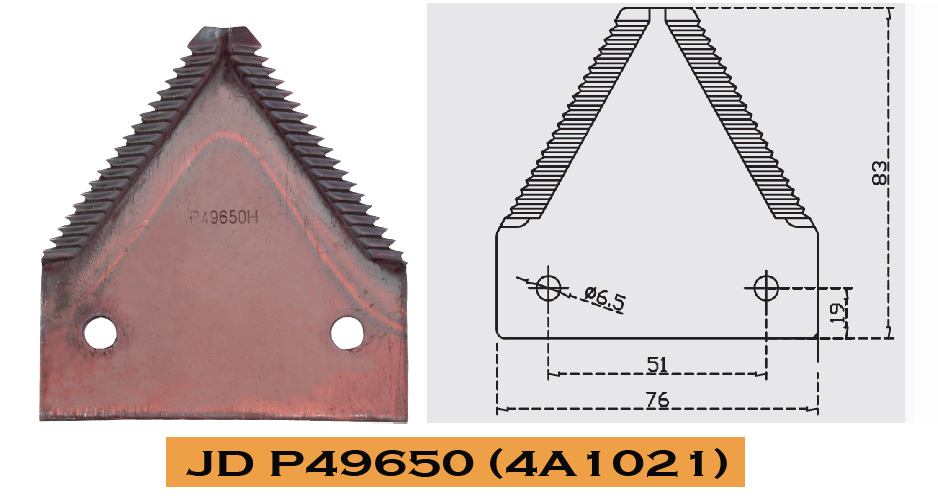 4A1090 (826720C3) Mélanger le système de découpe de la moissonneuse en tête de réparation des pièces de réparation falsiques