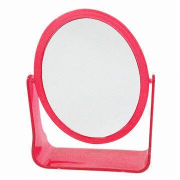Plastic Cosmetic Mirror, Suitable for Promotional Gifts and Daily Necessity