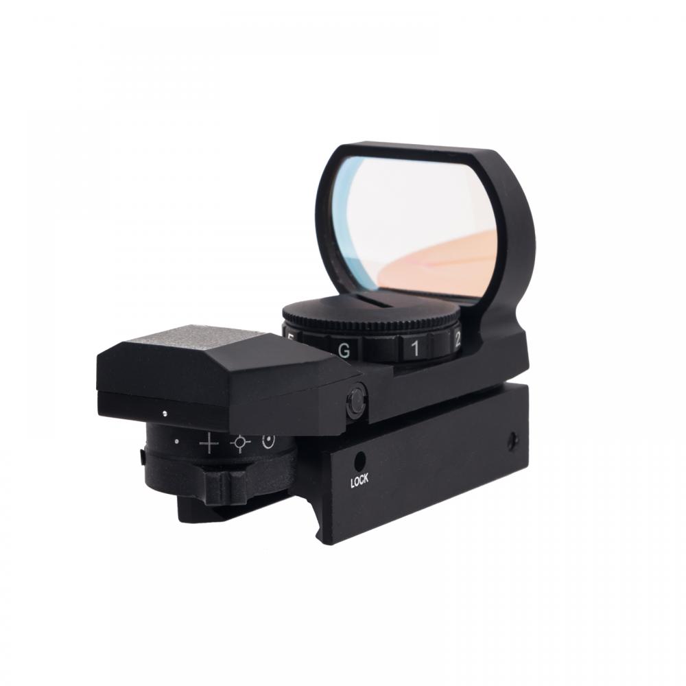 1x22x33 Reflex Sight with 4 Adjustable Reticle Patterns