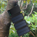 Paquete de carga de panel solar portátil para lámpara de camping