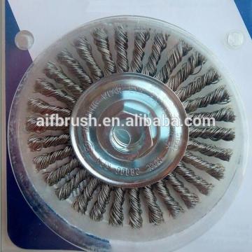 5 inch Twisted knot Joint Crack cleaning wire wheel brushes