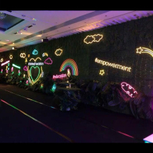 BUSINESS NEON SIGN WALL