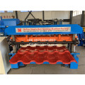 Colored Glazed Steel Roof Tile Roll Forming Machine