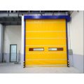 Porta de rolo industrial exterior e interior do PVC