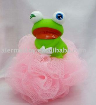 Promotional Bath Ball mesh scrunchie