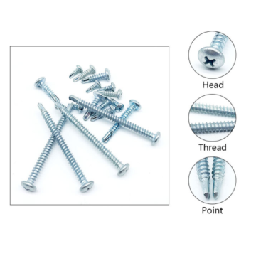 Phillip Countersunk Head Self Drilling Roofing Screw