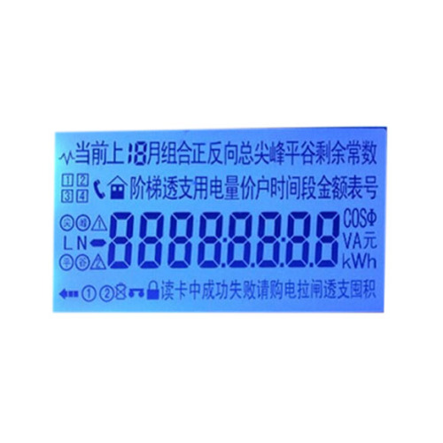 LCD Screen Customization For Electricity Meters