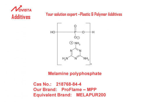 Melapur200 218768-84-4 MPP Melamina polifosforan