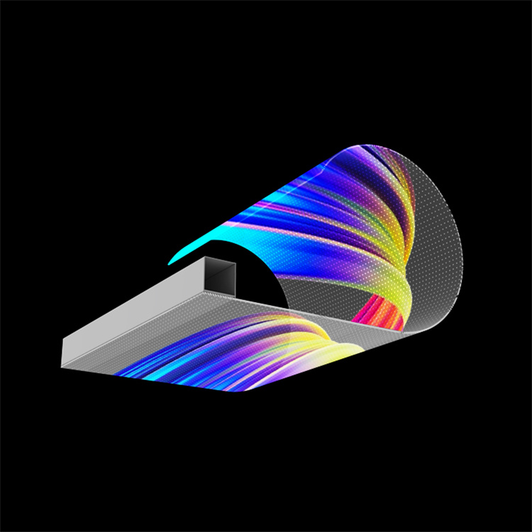 Pixel pitch 16mm led transparent led film for glass installed play advertising Soft transparent glass film LED screen