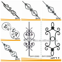 Wrought iron cast iron stair baluster stair railing spindle baluster