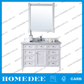 Maximizes Storage Oak Bath Cabinet With Makeup Area