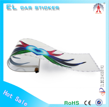 Luminous wall stickers mirror decorative wall sticker animal car stickers