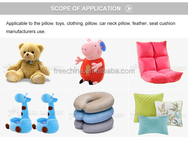 Trade Assurance teddy bear filler machine/pillow filling machine/pillow stuffing machine