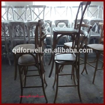 Direct factory factory price Natural clear lacquer bar stool chairs for the kitchen for rent