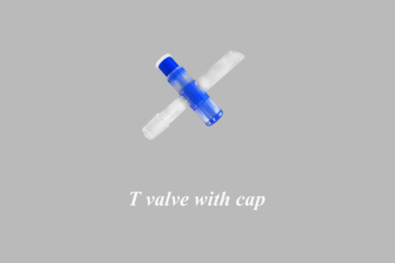 T valve with cap