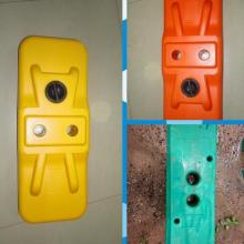 Fence post base/Fence Base in Orange & Red/ Plastic Fence Base/Temporary Fence Base
