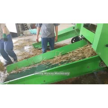 Mesin baler persegi silaj jagung automatik penuh