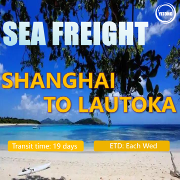 Shanghai Shipping Agent Sea Freight To Fiji
