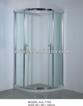 Simple shower enclosure/shower stall