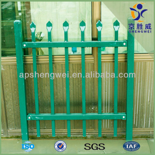 angle bar fence