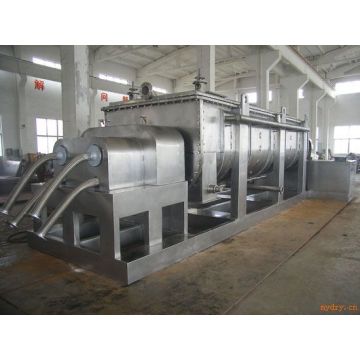 Solid waste dryer, food waste dryer, hollow blades paddle dryer