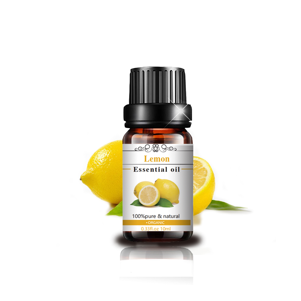 Minyak esensial lemon organik murni berkualitas tinggi